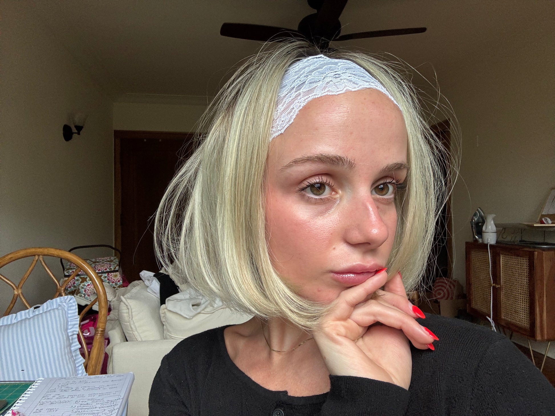 Lace headband